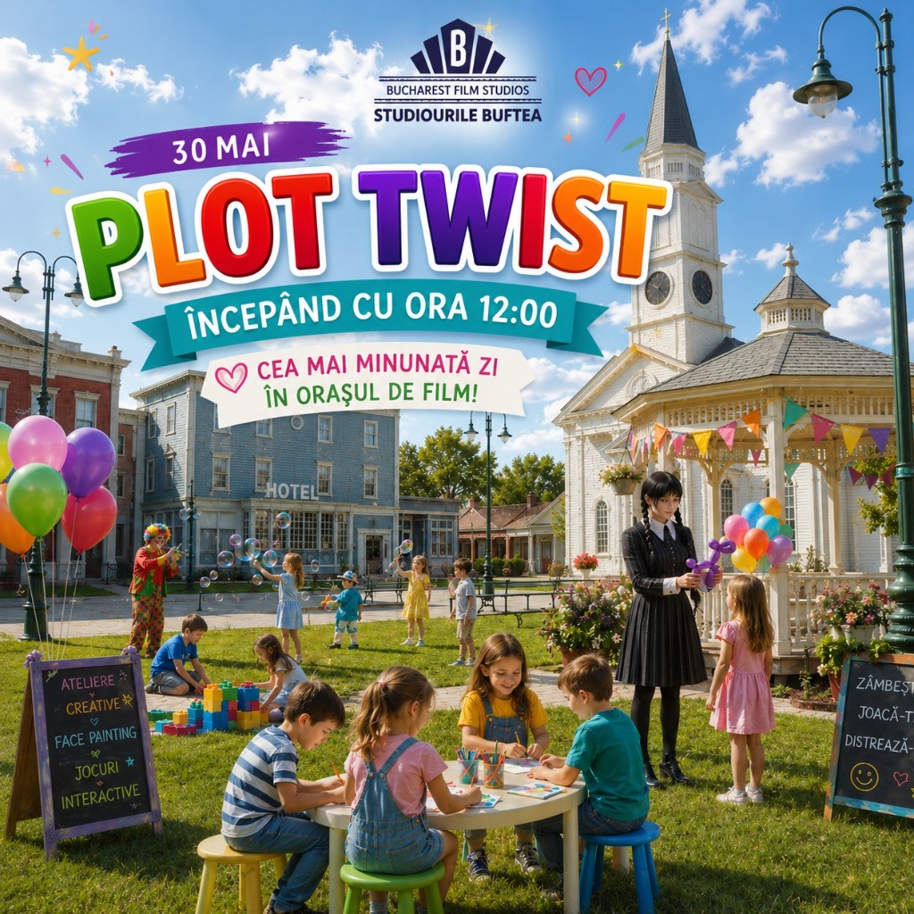 Plot Twist - ateliere și distracție în Orașul Jericho